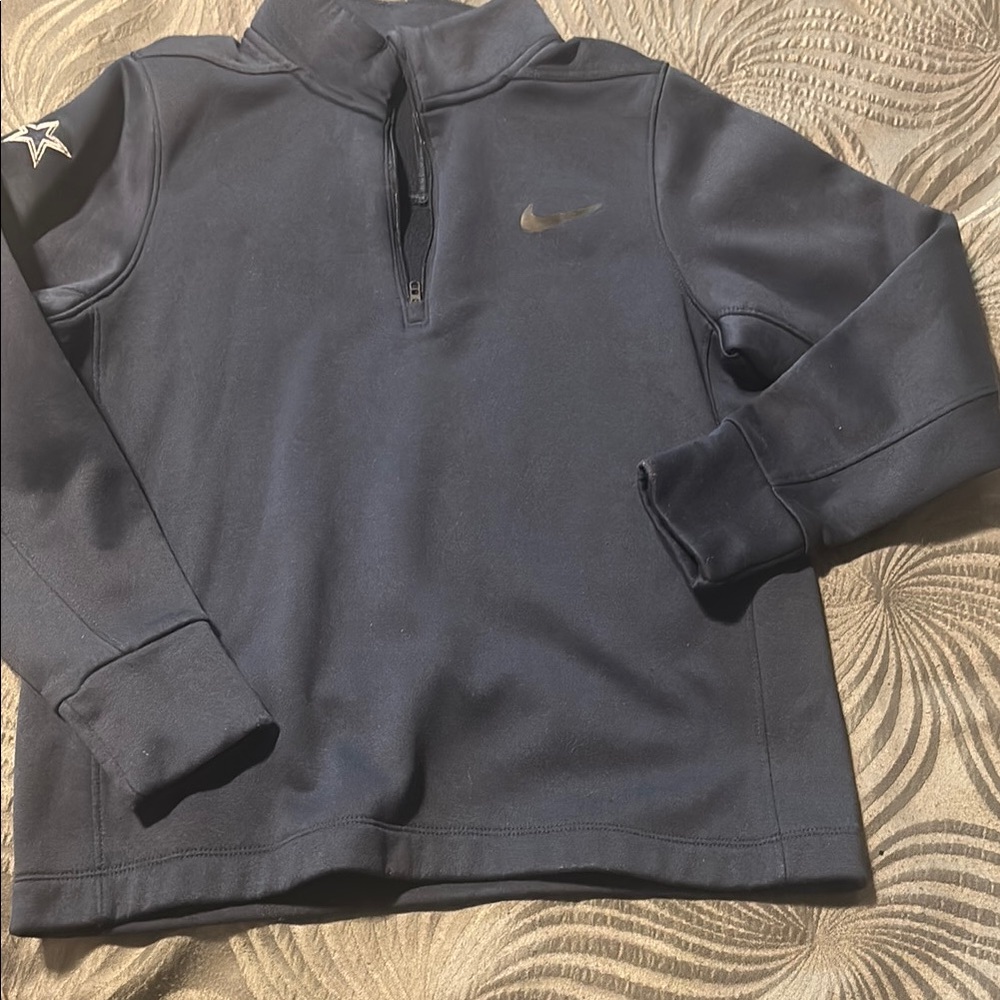 Nike Dark Blue Quarter-Zip Pullover